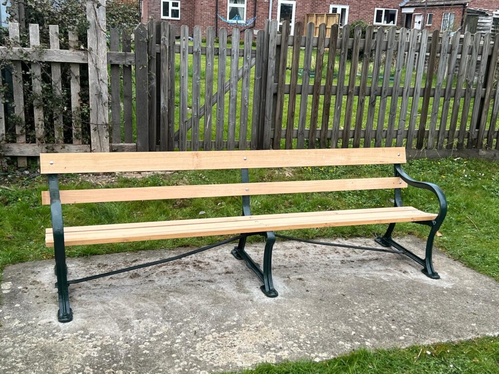 2nd playpark bench
